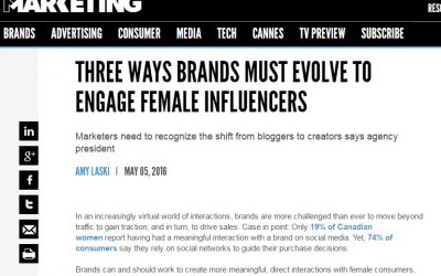 Three ways brands must evolve to engage female influencers