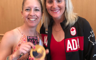Gold medal inspiration from a female hockey phenom